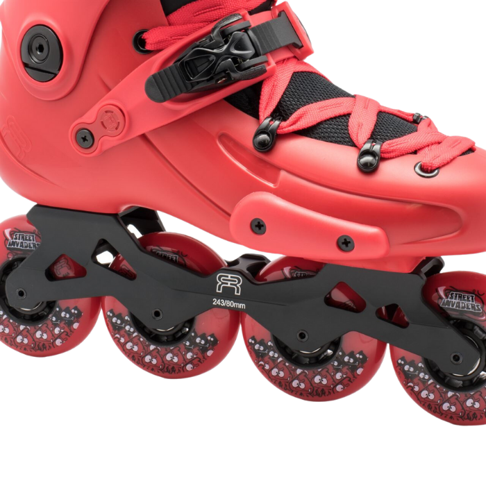 FR 1 80 In-Line Skates - Red